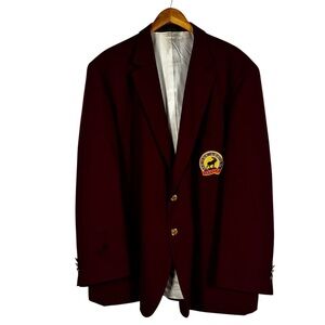 Moose International Fellowship Blazer 54R Burgundy Legion Service Jacket USA